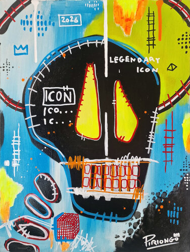 Legendary Icon van Piergiorgio Leonforte aka Piriongo, Schilderij te koop op Singulart