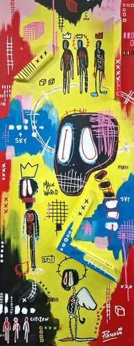 Magic World par Piergiorgio Leonforte aka Piriongo, Peinture en vente sur Singulart