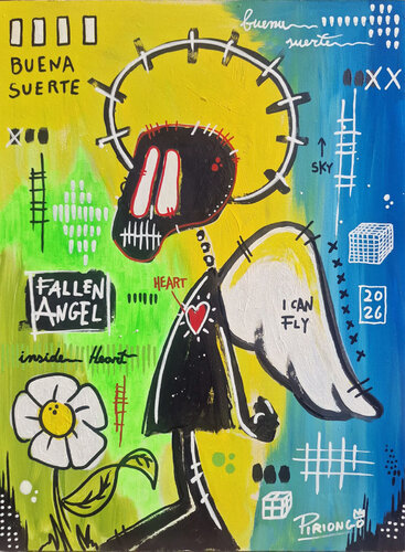 Buena Suerte par Piergiorgio Leonforte aka Piriongo, Peinture en vente sur Singulart
