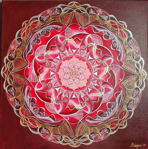 "Hidden beauty" de Mirjana Amidzic, Pintura a la venta en Singulart