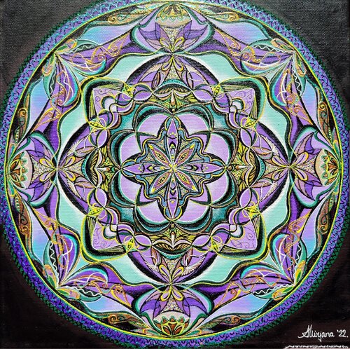 Window to the soul di Mirjana Amidzic, Pittura in vendita su Singulart