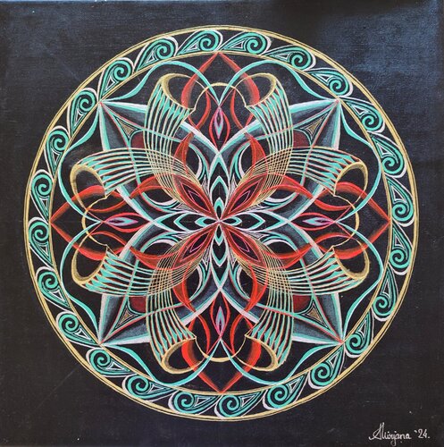 Guitar music di Mirjana Amidzic, Pittura in vendita su Singulart