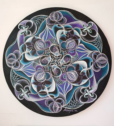 Dance of Unity di Mirjana Amidzic, Pittura in vendita su Singulart