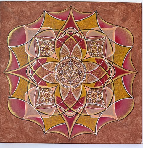 Sacred Pulse de Mirjana Amidzic, Pintura a la venta en Singulart