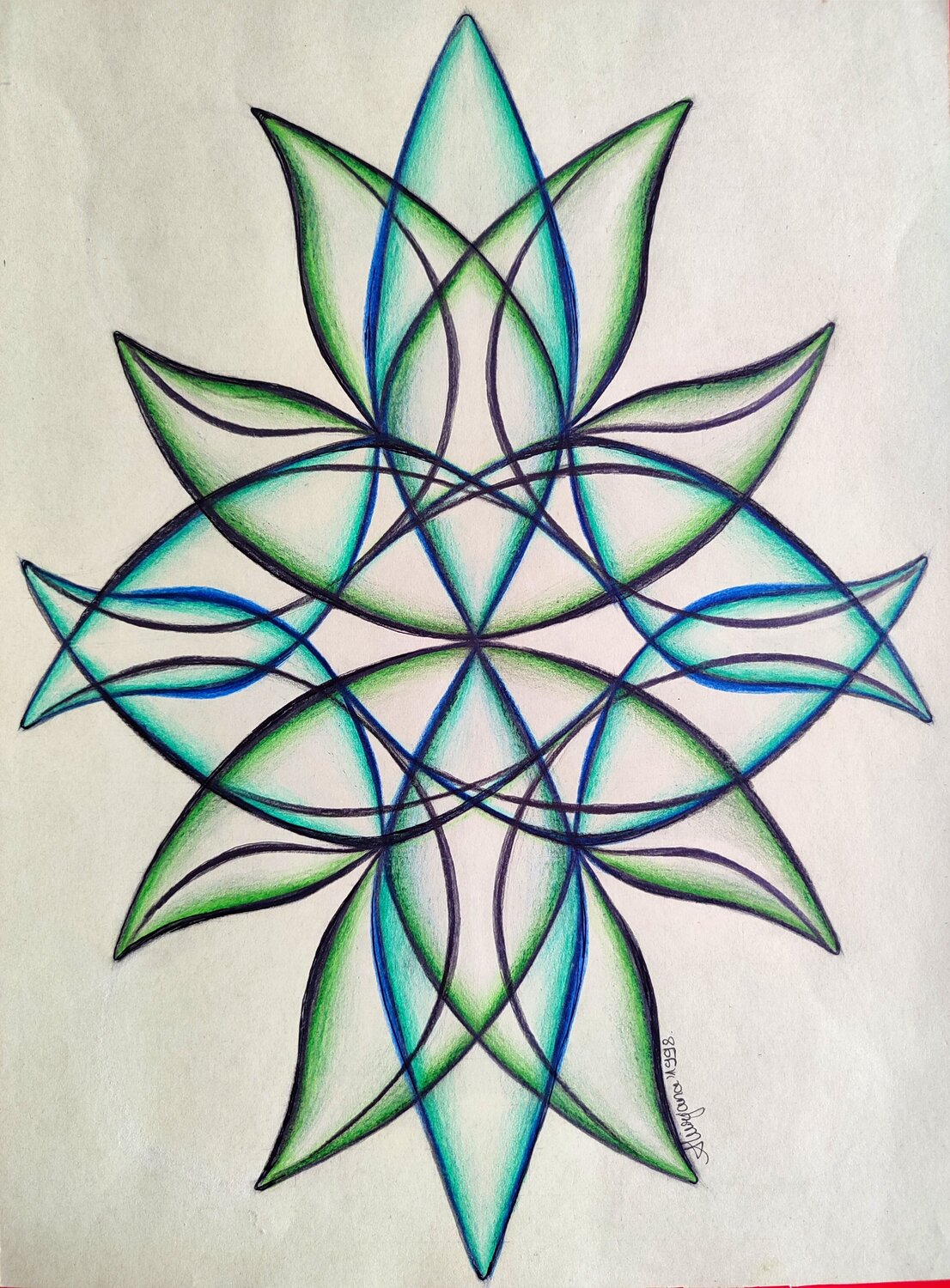 Magic of nature Mirjana Amidzic Werk op papier te koop