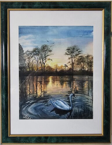 Bois de Vincennes von Mehri GULIYEVA MOGHADAM, Malerei kaufen auf Singulart