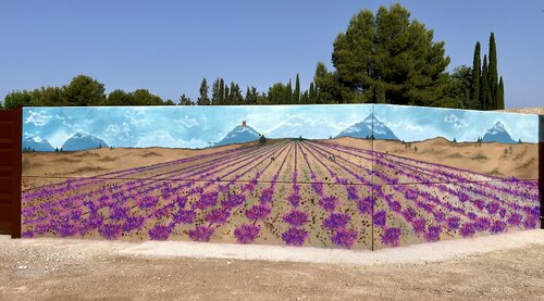 La rosa del azafrán de Erika Escribano Martinez, Pintura a la venta en Singulart