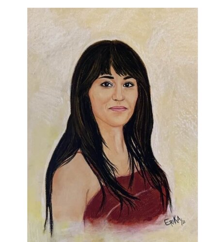 Retrato de Erika Escribano Martinez, Dibujo a la venta en Singulart