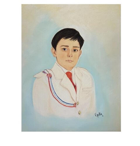 Retrato van Erika Escribano Martinez, Tekening te koop op Singulart