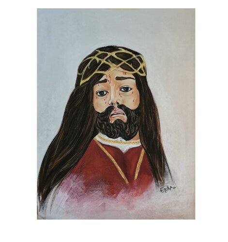 Retrato van Erika Escribano Martinez, Tekening te koop op Singulart