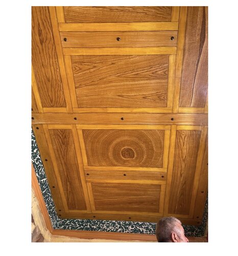 Techo imitado en madera van Erika Escribano Martinez, Schilderij te koop op Singulart