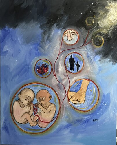 Lo profundamente humano de Erika Escribano Martinez, Pintura a la venta en Singulart