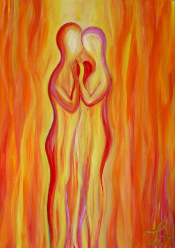 Love di Helga Legath, Pittura in vendita su Singulart