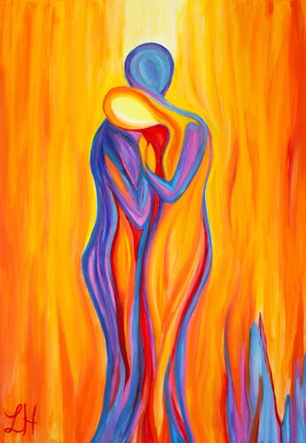 Verbunden di Helga Legath, Pittura in vendita su Singulart