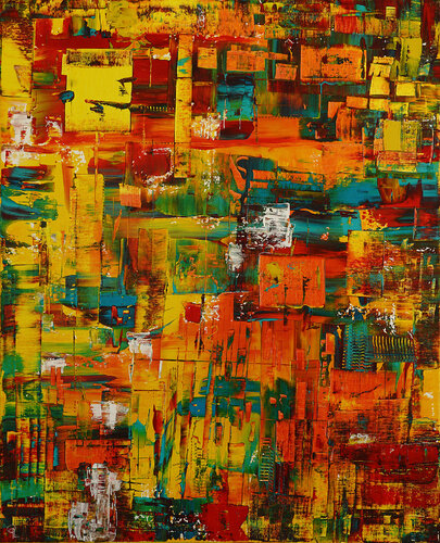 Voyage Champêtre van Pacômelésôtres, Schilderij te koop op Singulart