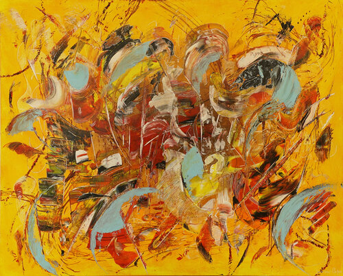 Terre Afrika van Pacômelésôtres, Schilderij te koop op Singulart