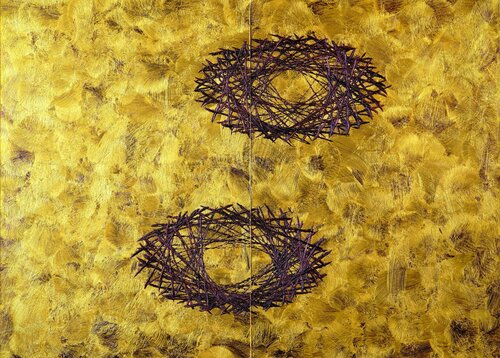 0023/640/111/640; 2teilig, je 65 x 45 cm by Volker W. Hamann, Other Media for Sale on Singulart