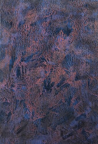 Tafelbild 3082; 26,7 x 18 x 0,8 cm, Multiplex-Schichtholzplatte van Volker W. Hamann, Schilderij te koop op Singulart