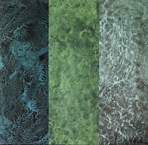 Tafelbild 3285; 19,5 x 19,5 cm, Multiplex-Schichtholzplatte Volker W. Hamann