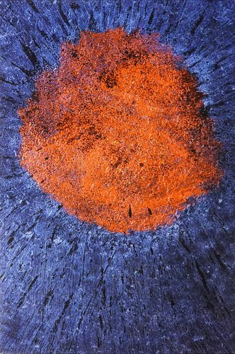 Tafelbild 3420; 26,7 x 18 x 0,8 cm, Schichtholzplatte de Volker W. Hamann, Pintura a la venta en Singulart