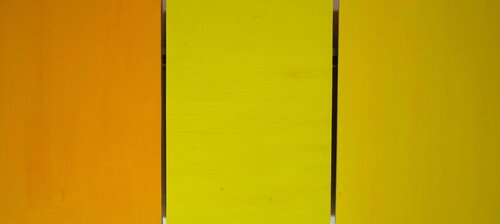 Tafelbild 3846; 3-teilig, je 26,7 x 18 cm, Schichtholzplatte by Volker W. Hamann, Painting for Sale on Singulart