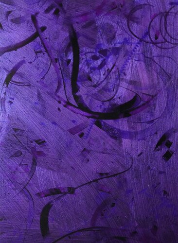 Honograph Tafelbild 4453; 25 x 18 x 0,8 cm, Schichtholzplatte von Volker W. Hamann, Malerei kaufen auf Singulart