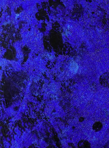Honograph Tafelbild 4884; 25 x 18 x 0,8 cm, Schichtholzplatte, Pigmente, Acryl van Volker W. Hamann, Schilderij te koop op Singulart