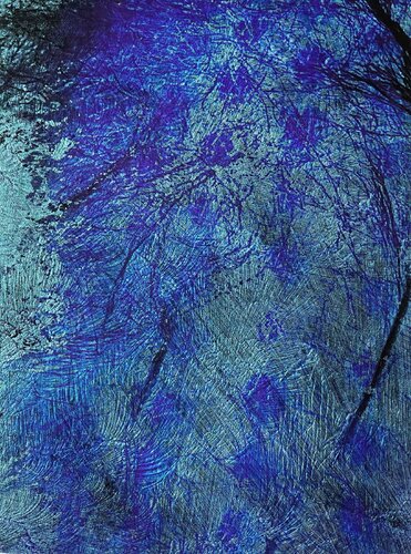 Honograph Tafelbild´ 4919; 25 x 18 x 0,8 cm, Schichtholzplatte, Pigmente, Acryl by Volker W. Hamann, Painting for Sale on Singulart