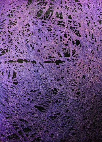 Honograph Tafelbild 6011/640/S; 25 x 18 x 0,8 cm, Schichtholzplatte, Pigmente, Acryl van Volker W. Hamann, Schilderij te koop op Singulart