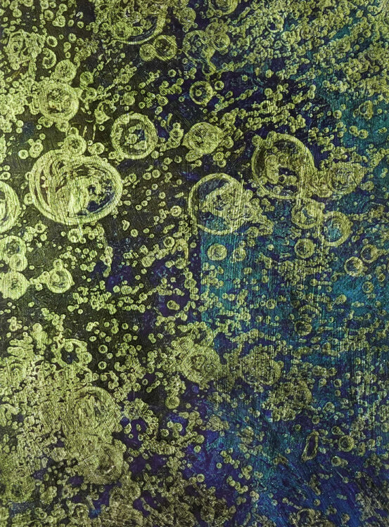 Honograph Tafelbild´ 5739; 25 x 18 x 0,6 cm, Schichtholzplatte, Pigmente, Acryl Volker W. Hamann