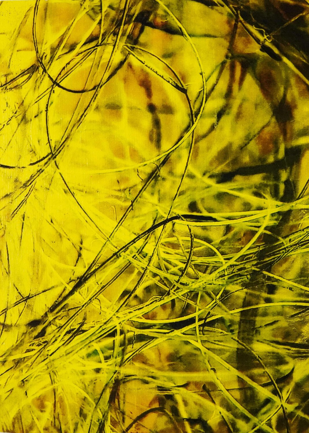 HONOGRAPH-TAFELBILD 4340; Mischtechnik auf Schichtholzplatte Volker W. Hamann Altri media in vendita