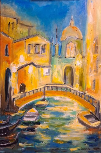 Venice my love von Diyana Belova, Malerei kaufen auf Singulart