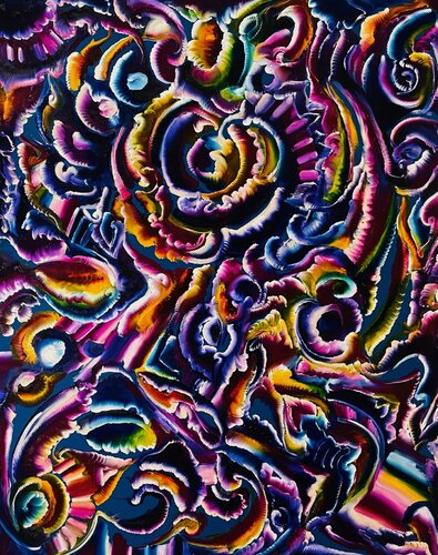 Indra's Net di Anan Thathamma, Pittura in vendita su Singulart