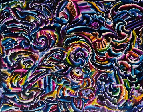 Garuda van Anan Thathamma, Schilderij te koop op Singulart