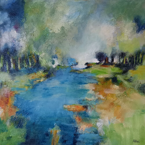 Détours par Aurélie ROCHETA, Peinture en vente sur Singulart