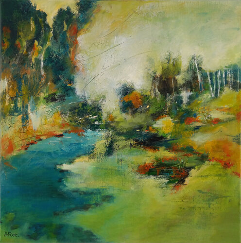 Angennes 3 par Aurélie ROCHETA, Peinture en vente sur Singulart