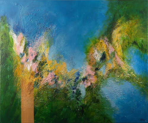 Procida par Aurélie ROCHETA, Peinture en vente sur Singulart