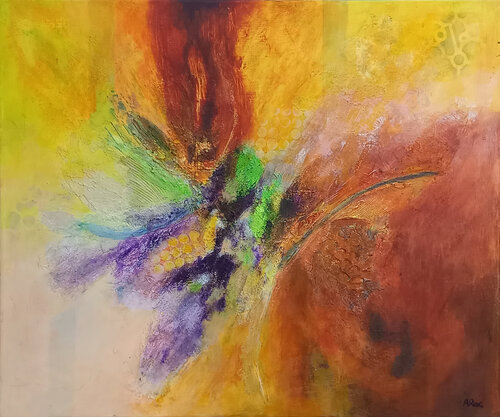 Equinoxe par Aurélie ROCHETA, Peinture en vente sur Singulart