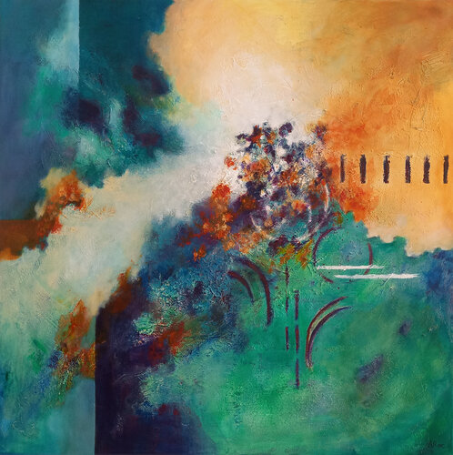 Eveil di Aurélie ROCHETA, Pittura in vendita su Singulart