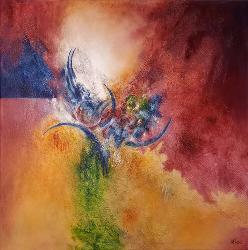 Délicate attention par Aurélie ROCHETA, Peinture en vente sur Singulart