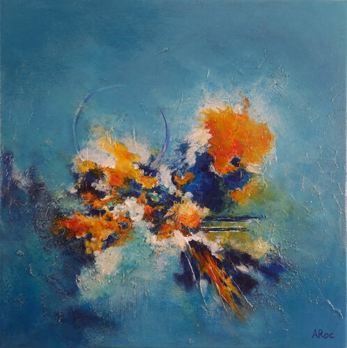 Eclosion par Aurélie ROCHETA, Peinture en vente sur Singulart