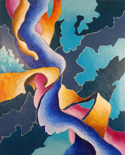 Tergiverser di Aurélie ROCHETA, Pittura in vendita su Singulart