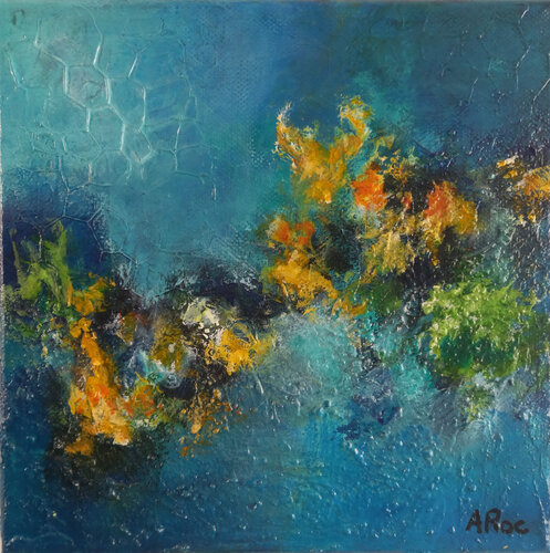 Clapotis 2 von Aurélie ROCHETA, Malerei kaufen auf Singulart