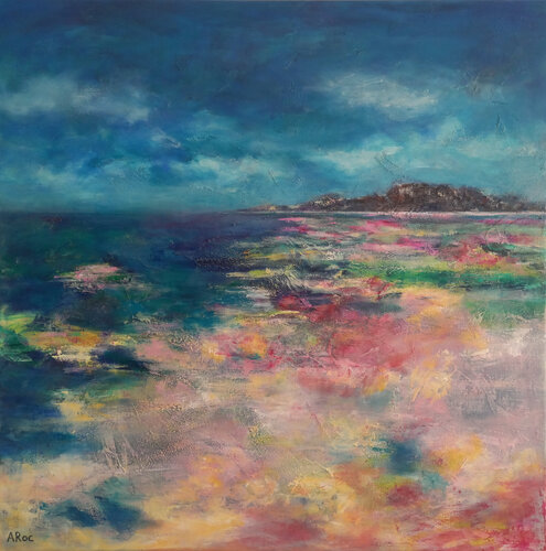 Là-Bas di Aurélie ROCHETA, Pittura in vendita su Singulart