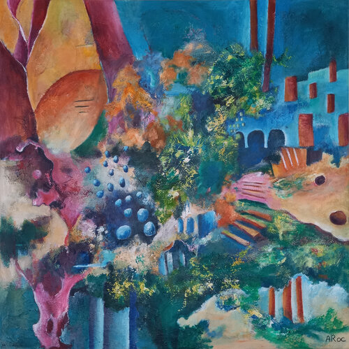 Entre 2 rêves di Aurélie ROCHETA, Pittura in vendita su Singulart