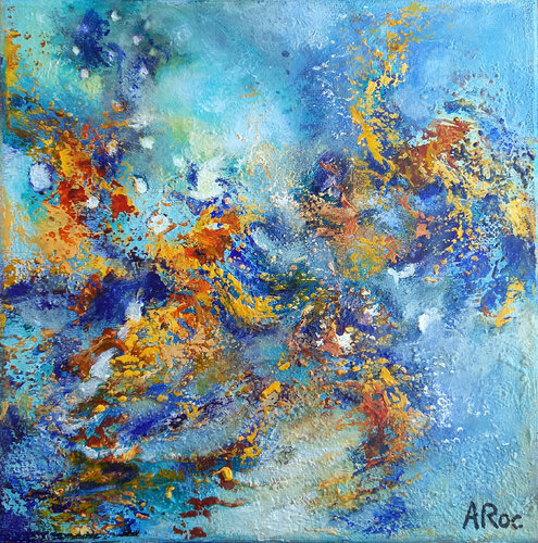 Nuées par Aurélie ROCHETA, Peinture en vente sur Singulart