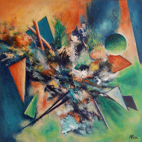 Divergence van Aurélie ROCHETA, Schilderij te koop op Singulart