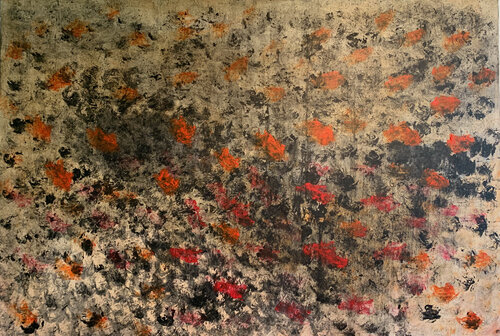 BOUQUET D ATOMES van marie anne Baron, Schilderij te koop op Singulart