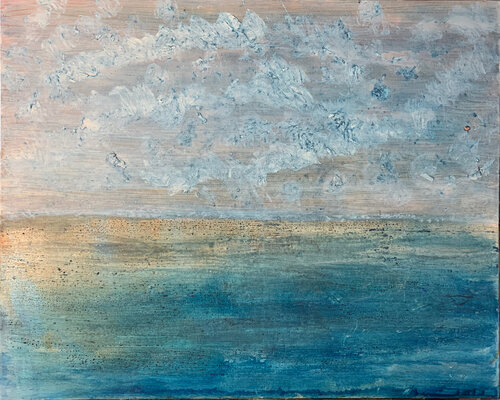 NUAGES BRETONS von marie anne Baron, Malerei kaufen auf Singulart