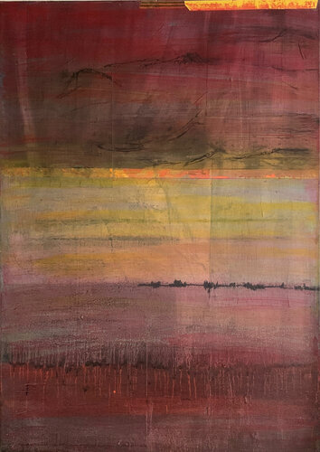 MON îLE ? di marie anne Baron, Pittura in vendita su Singulart